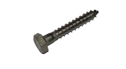 3/8" X 2-1/2" 18-8 S.S. Lag Screw